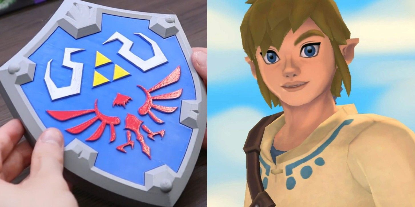Zelda's Hylian Shield Switch Game Case