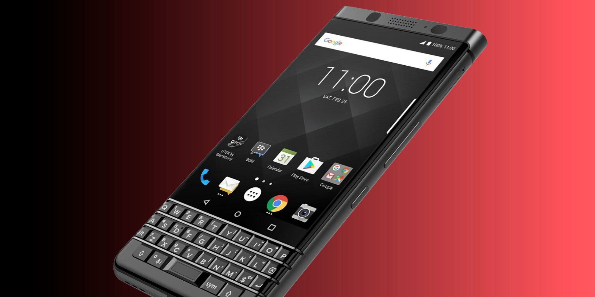 BlackBerry KeyOne smartphone