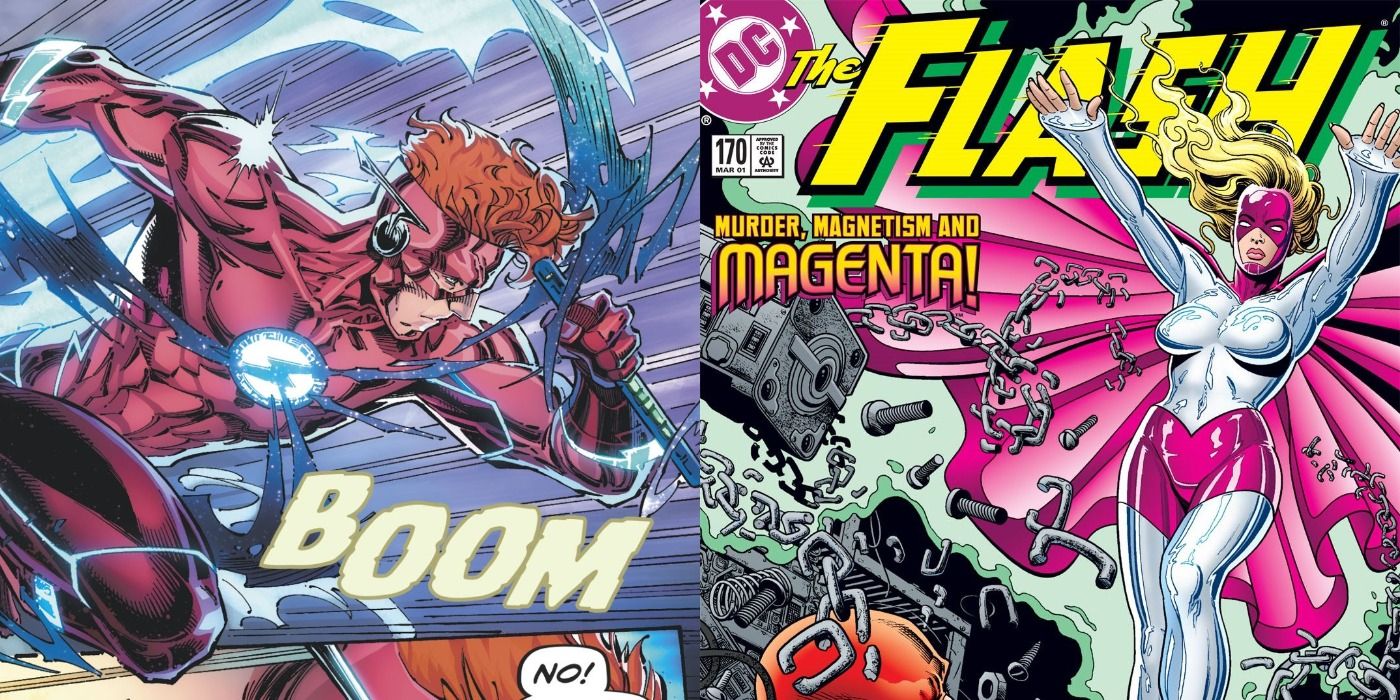 wallly west and magenta in dc comics
