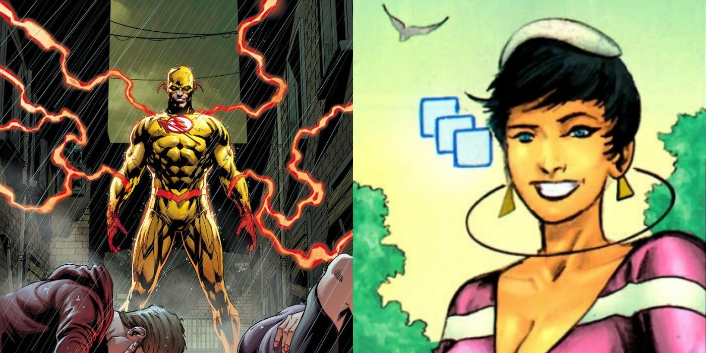 reverse flash and rose the reporter in dc comics