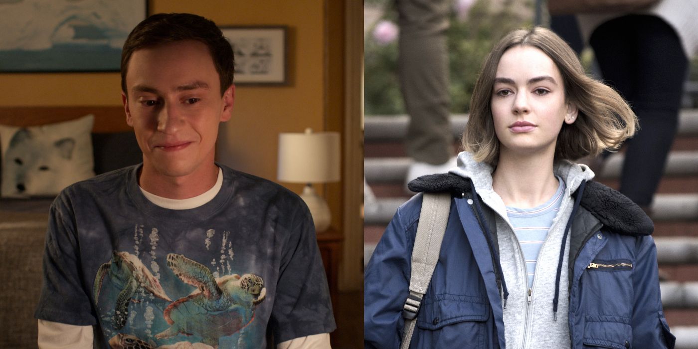 Atypical: Split image of Sam and Beth