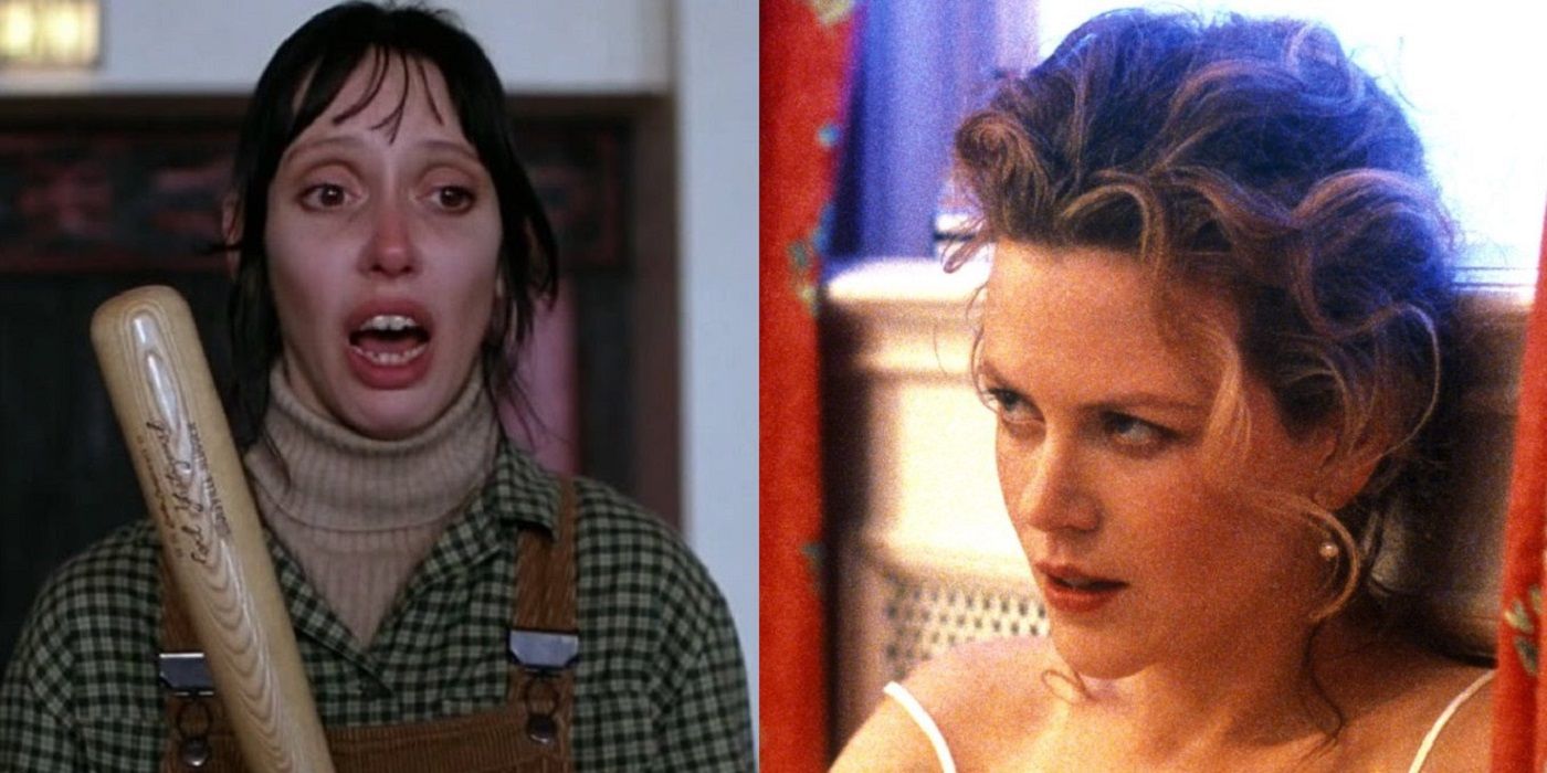 Wendy Torrance in The Shining and Alice Harford in Eyes Wide Shut