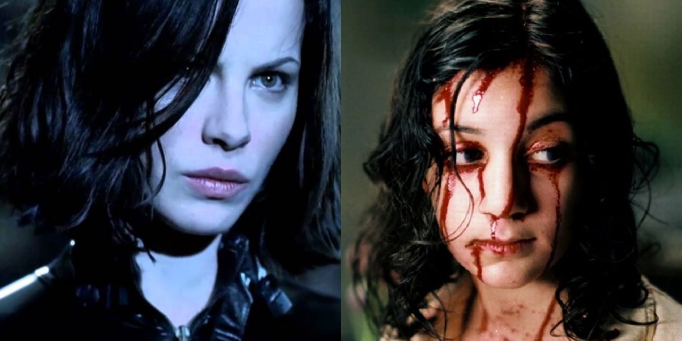 Selene (Kate Beckinsale) from Underworld and Eli (Lina Leandersson) from Let The Right One In