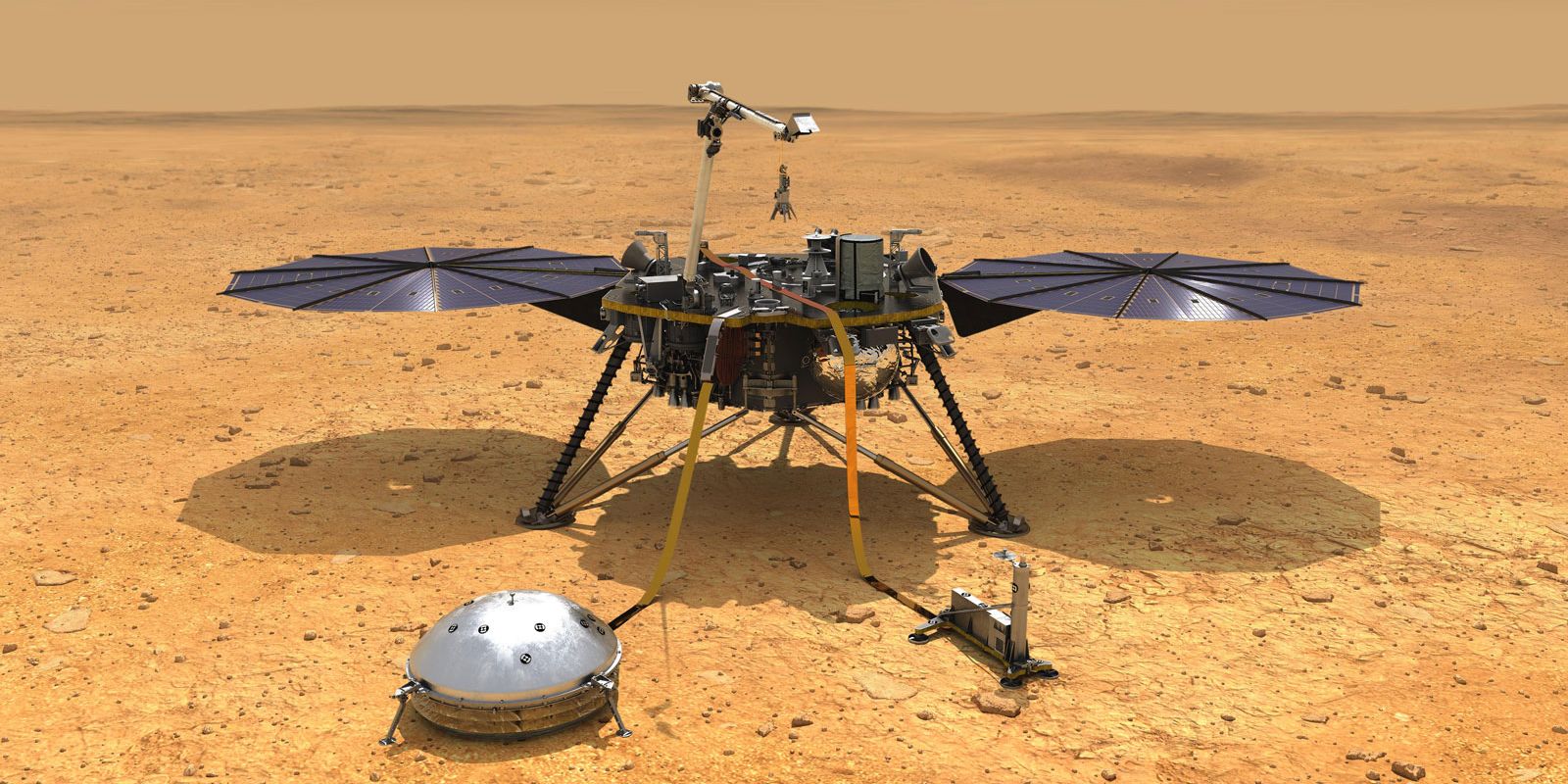 NASA InSight on Mars