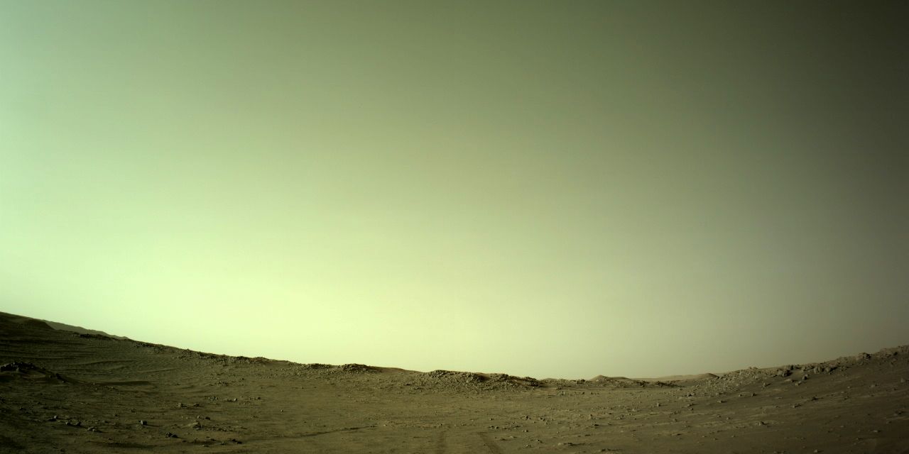 Mars photo taken by NASA Perseverance rover