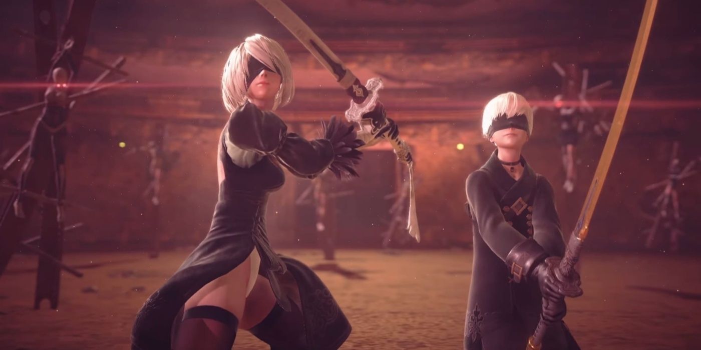 Nier Automata Steam Update Improvements Shown In Comparison Video