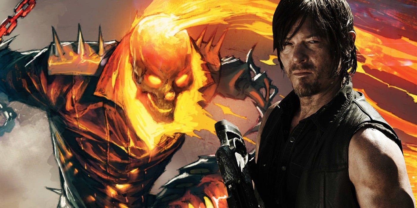 norman reedus the walking dead ghost rider
