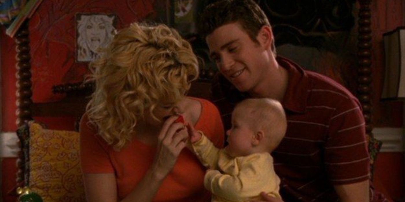 One Tree Hill's Peyton and Jake with his daughter, Jenny