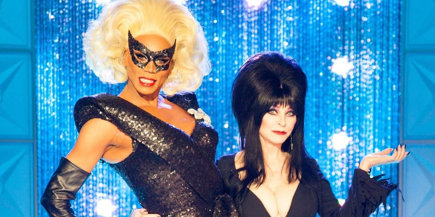 RuPaul and Elvira