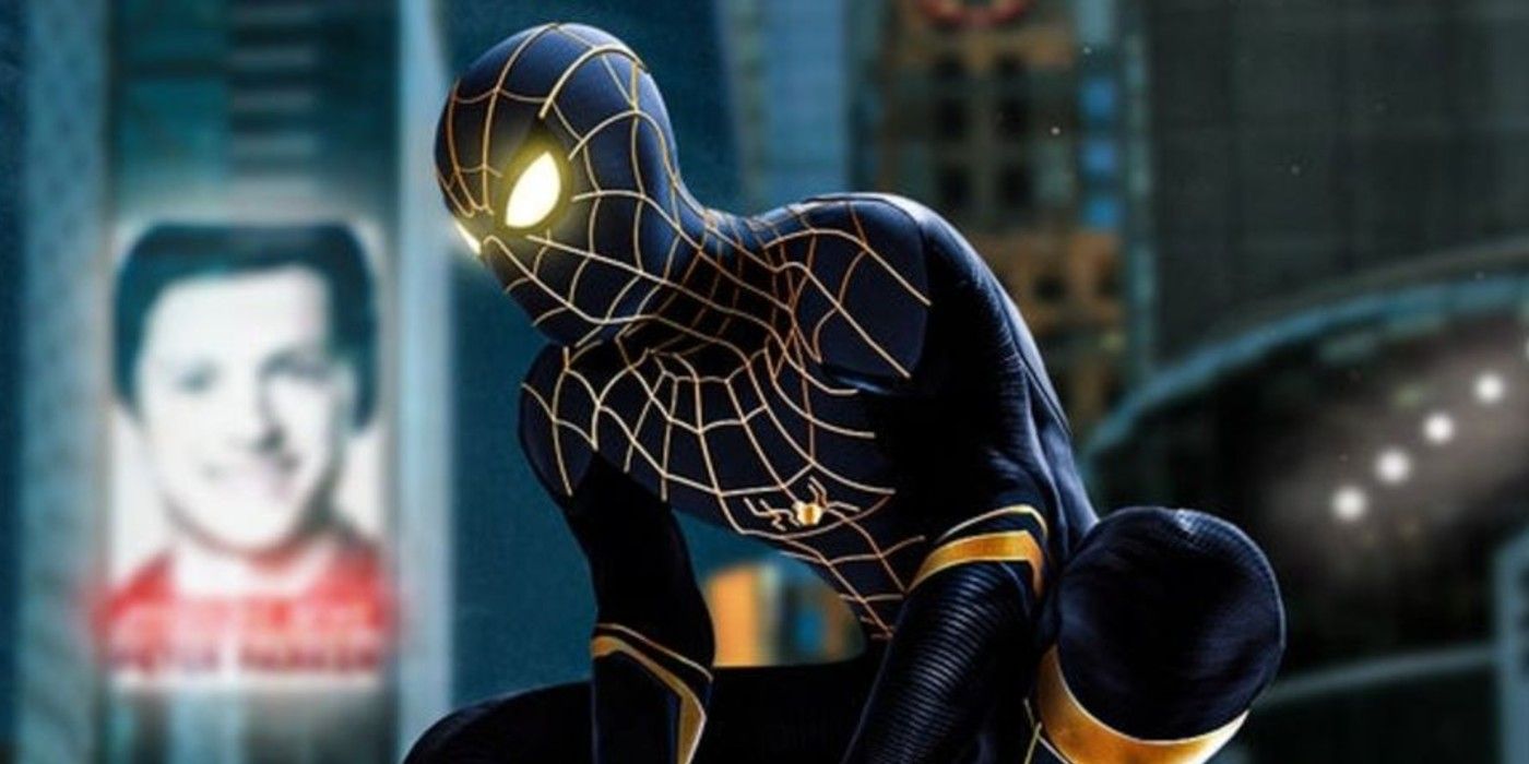 Spider-Man 3 Fan Poster Shows Peter In His New Black & Gold Suit