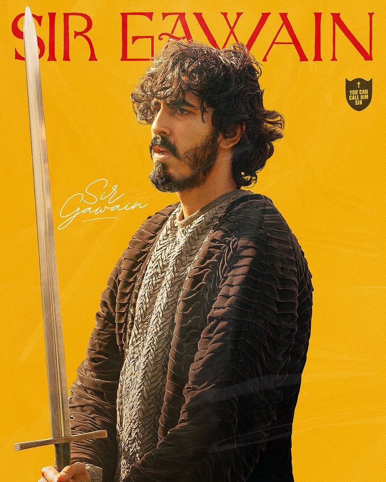 The Green Knight Printable Posters Highlight Dev Patel’s “Hot Knight” Sir Gawain