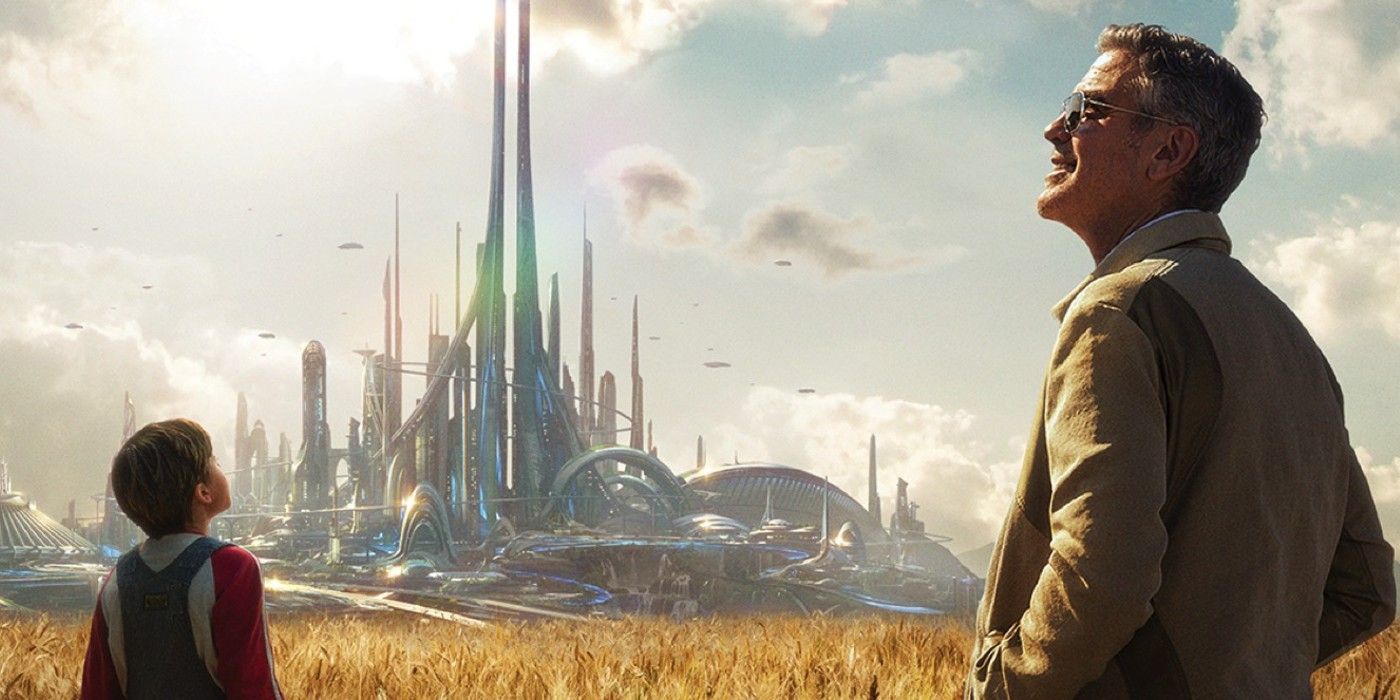 Frank and Casey face the new world of Tomorrowland together.