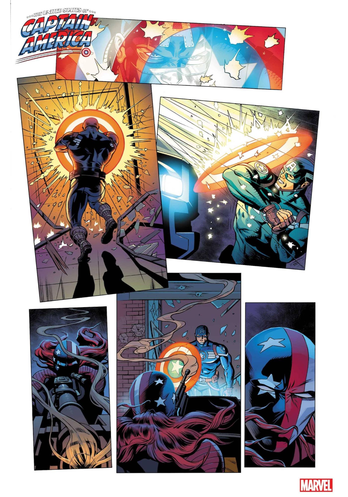 Marvel Comics Reveals Captain America’s New Shield