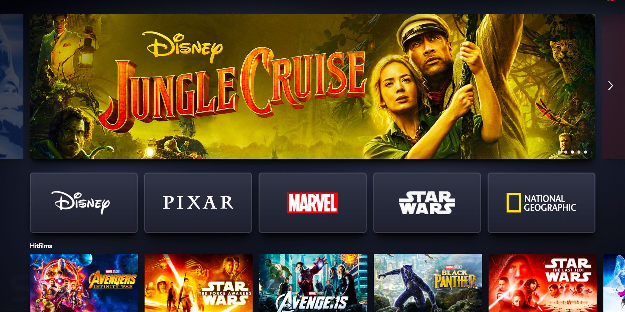 when will Jungle Cruise be on Disney plus for free Dwayne Johnson Emily blunt