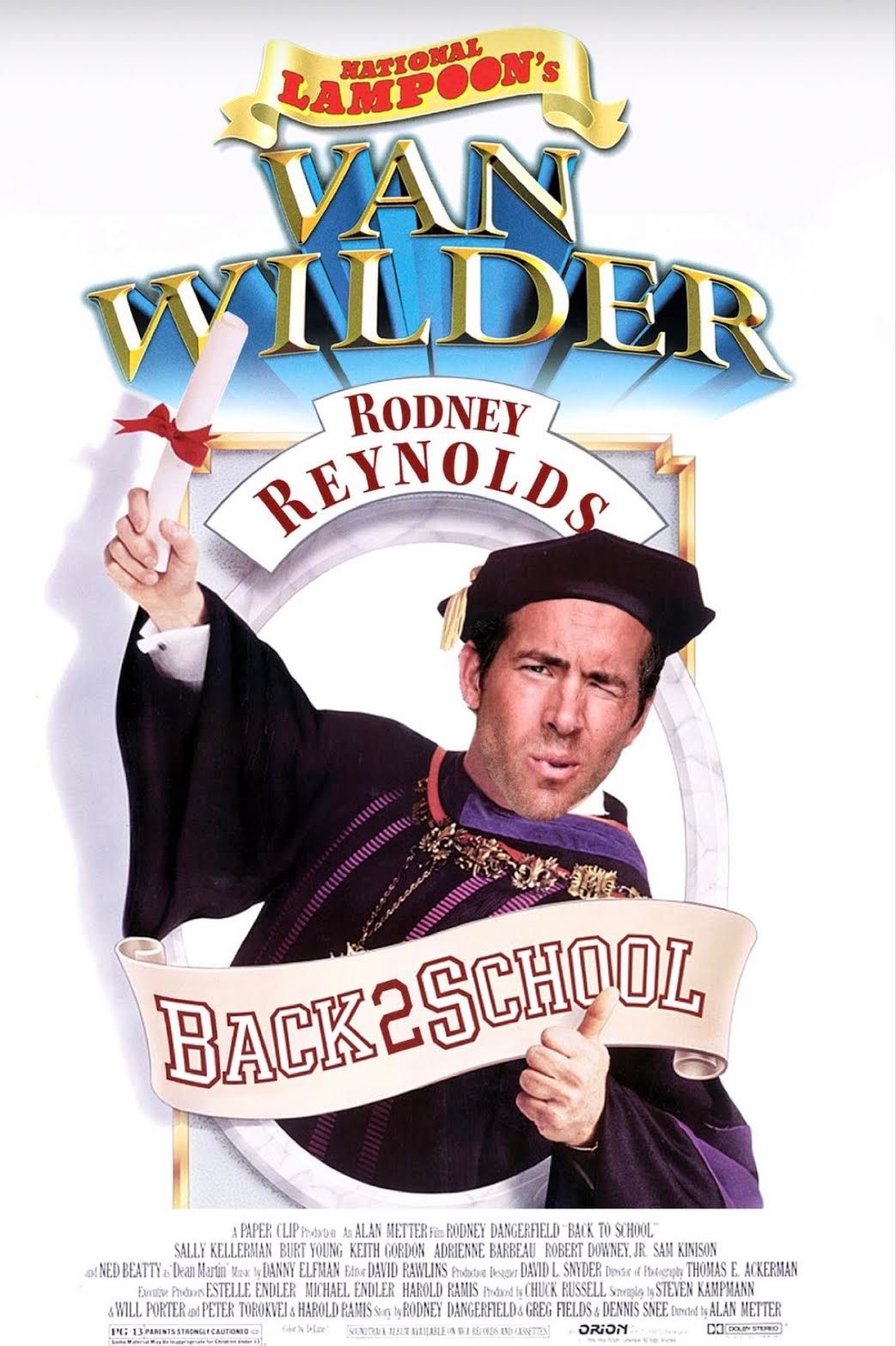Van Wilder Back 2 School Fake Movie Poster 