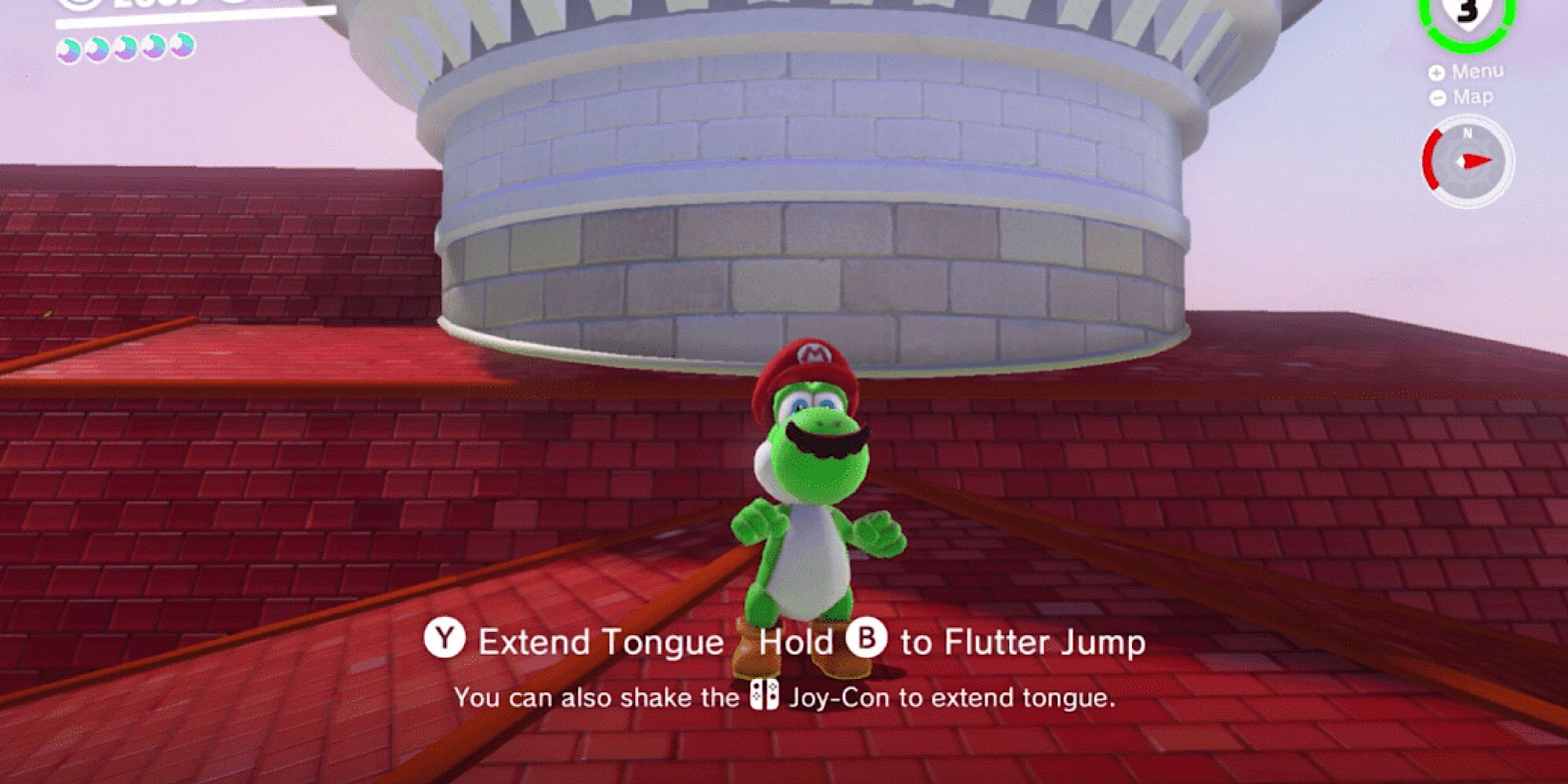 super mario odyssey secret world