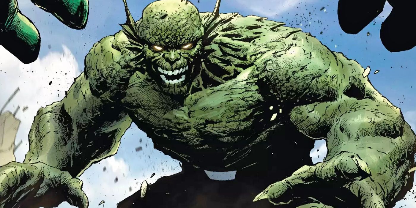 Abominação aparece na Marvel Comics.