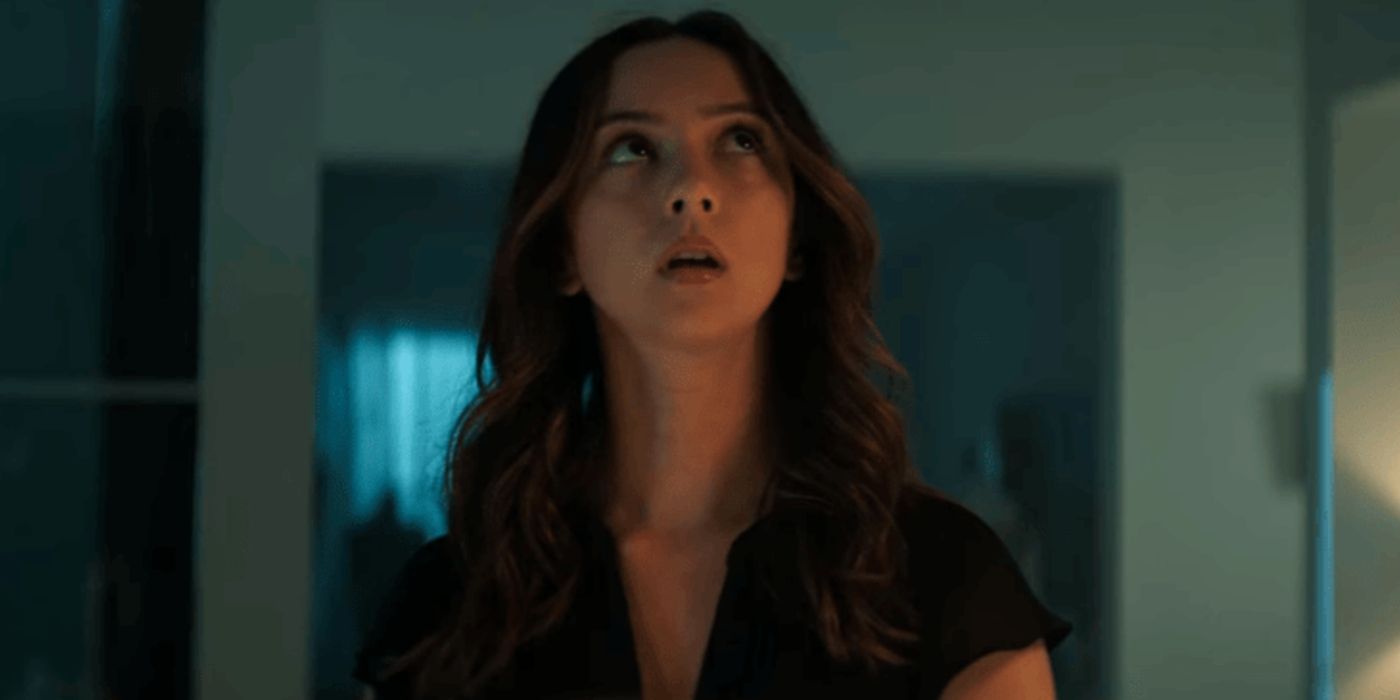 Natalie looks at the ceiling in Aftermath