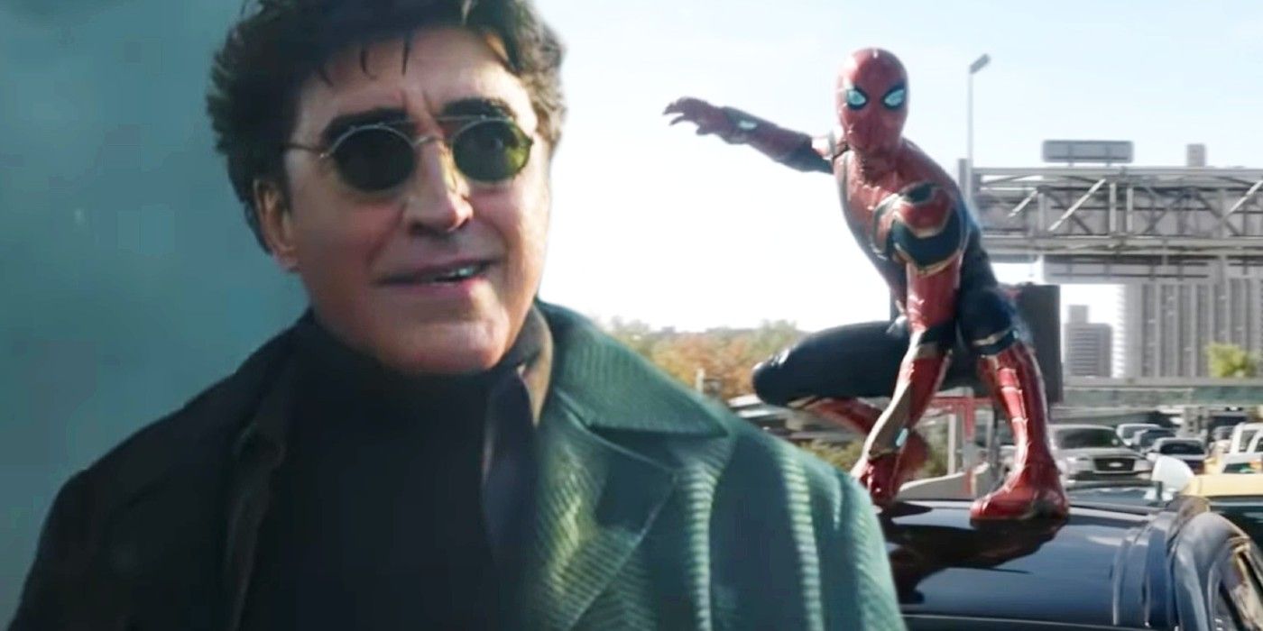 Alfred Molina as Doctor Octopus and Spider Man in No Way Home
