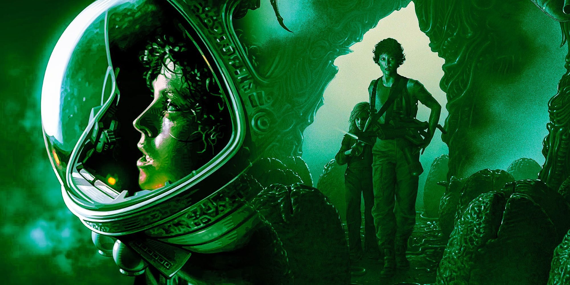 Alien vs Aliens debate horror vs action Sigourney Weaver