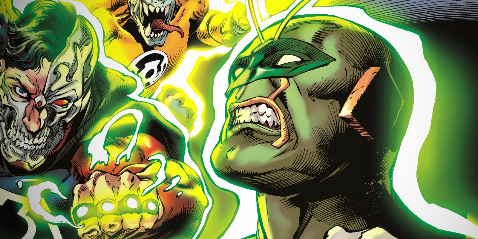 Ambush Bug as Green Lantern in DC Comics