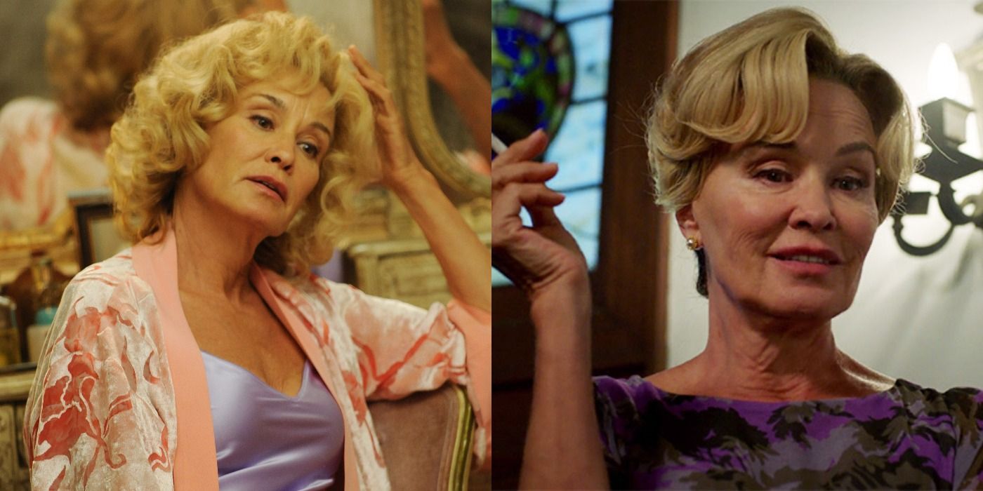 Split image showing Constance in AHS Murder House and Apocalypse