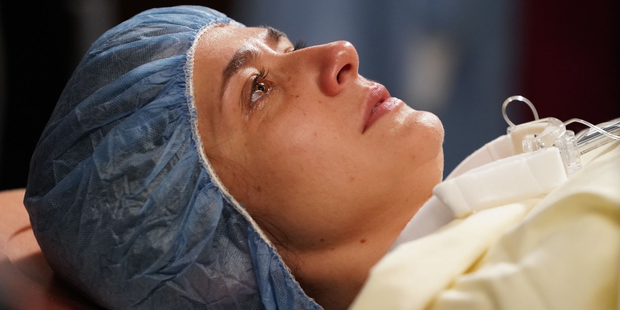An image of Noelle Webb on the operating table in Grey&rsquo;s Anatomy