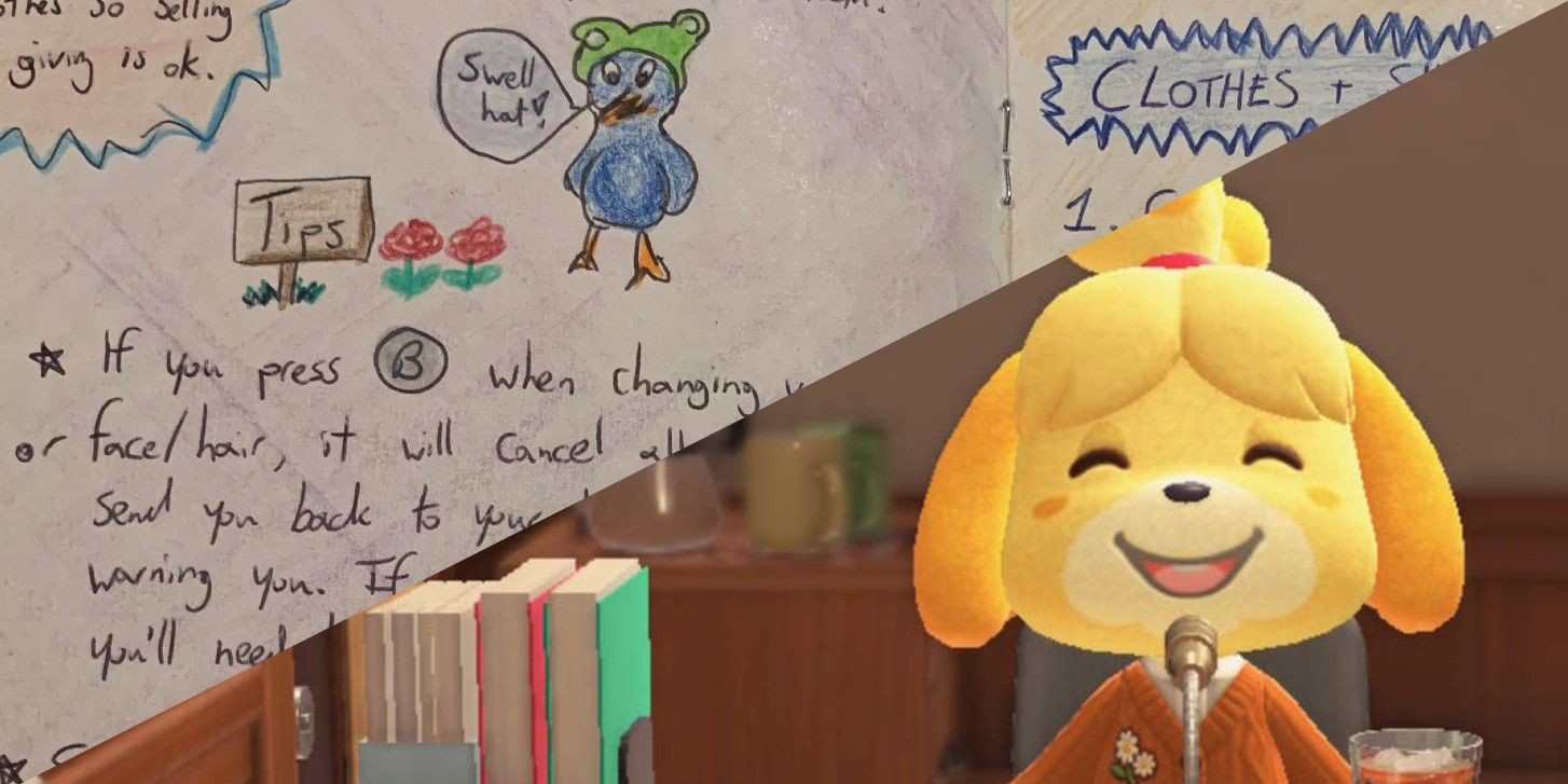 Animal Crossing Fan's Homemade Strategy Guide For Their Mom Is Precious