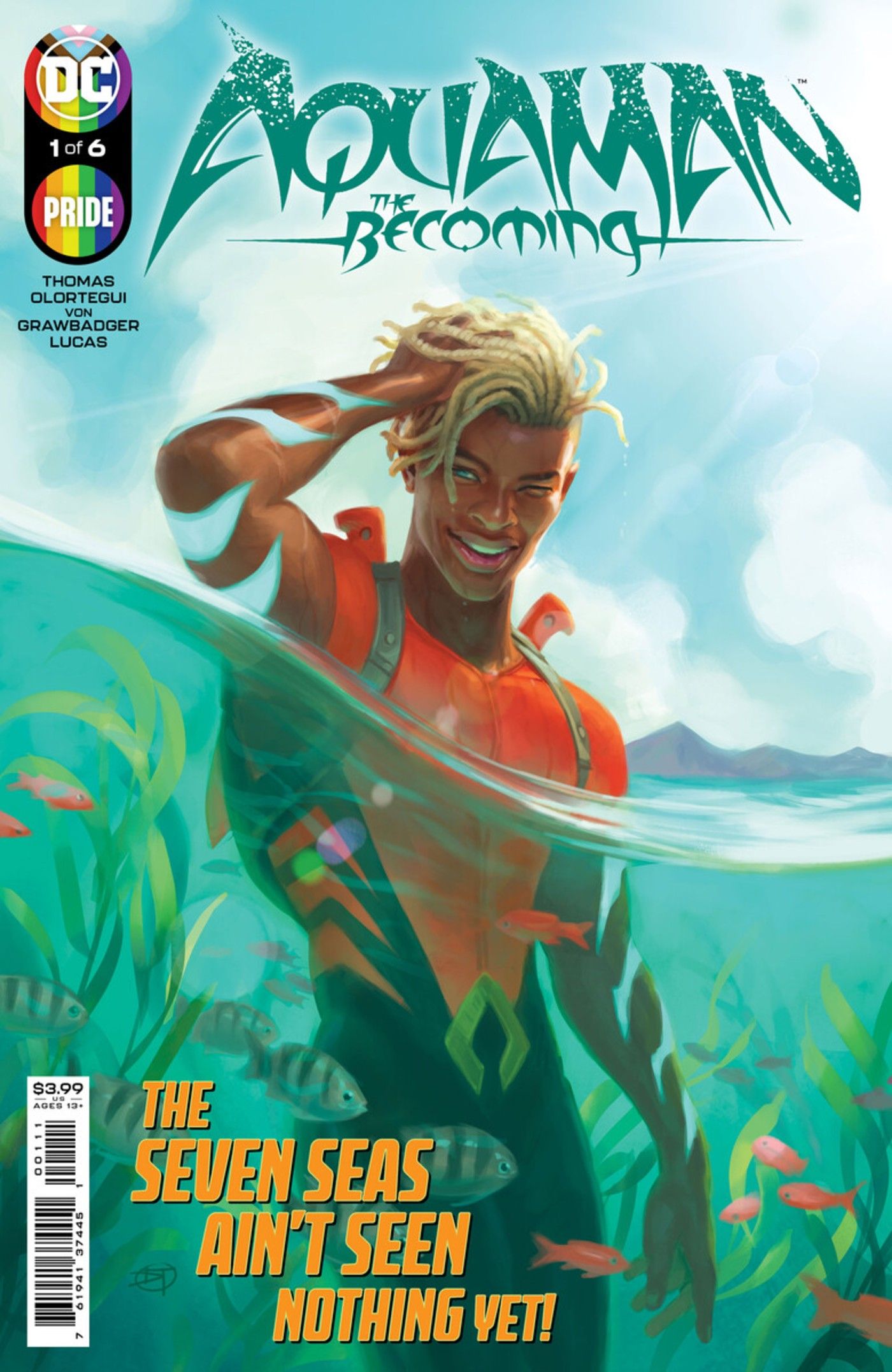 Aquaman the becoming cover preview