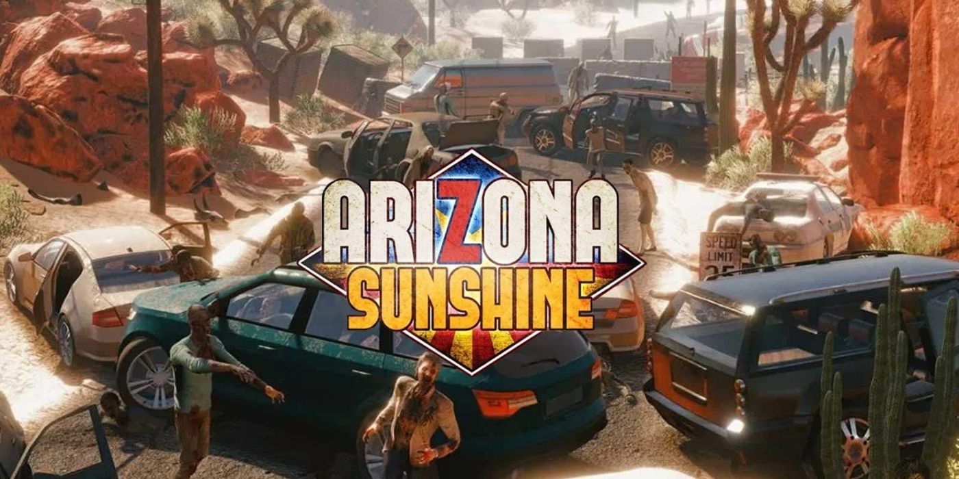 The title card for the VR game Arizona Sunshine