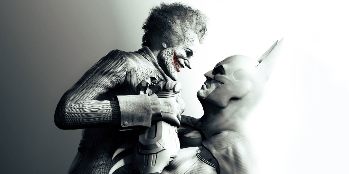 Promo image featuring Batman and The Joker