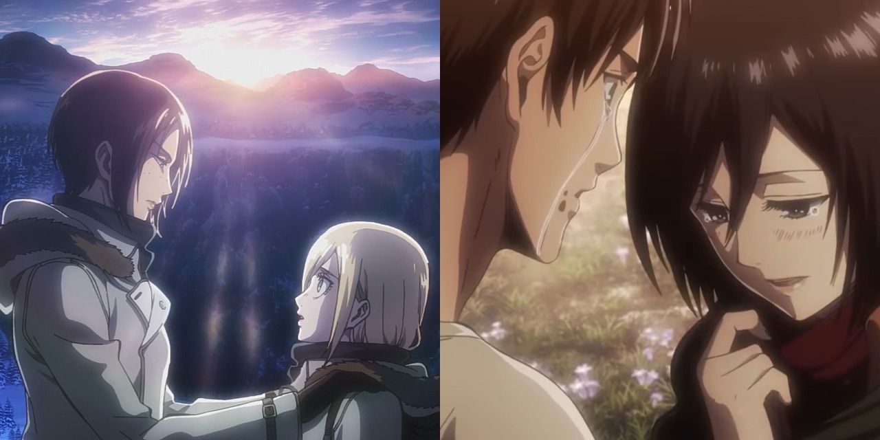 Romance or bromance ? . . . . . . . #anime #attackontitan #aot