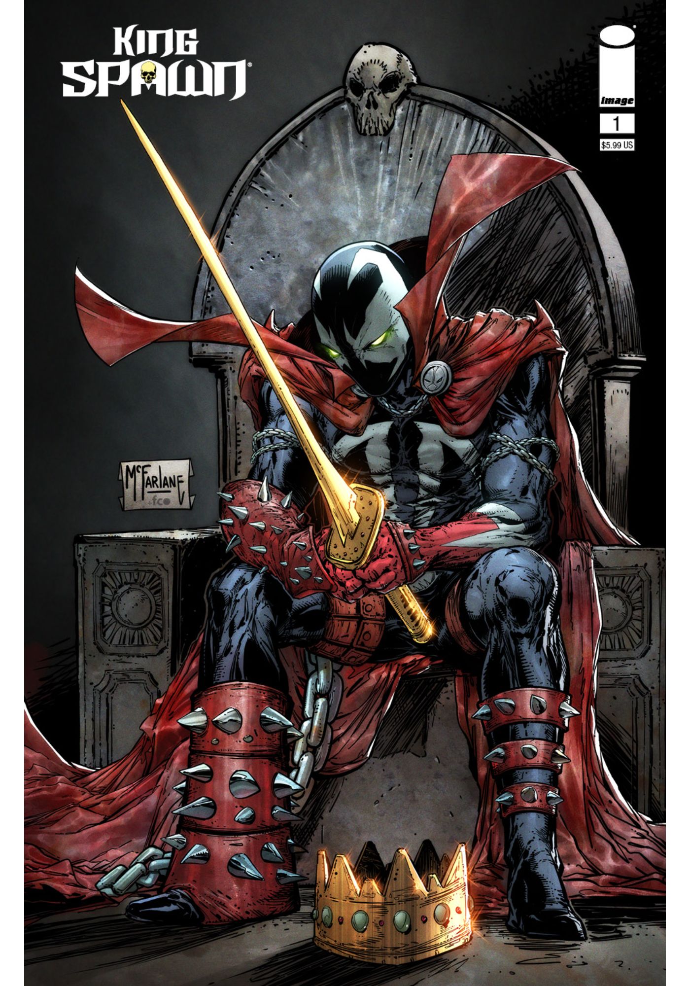 spawn comic 1 price