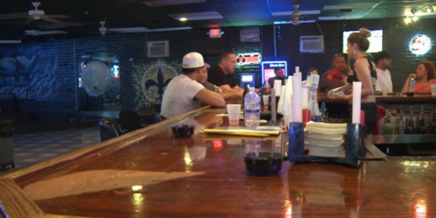 A barra do episódio All Twerk And No Play Makes Taffer Shut It Down em Bar Rescue