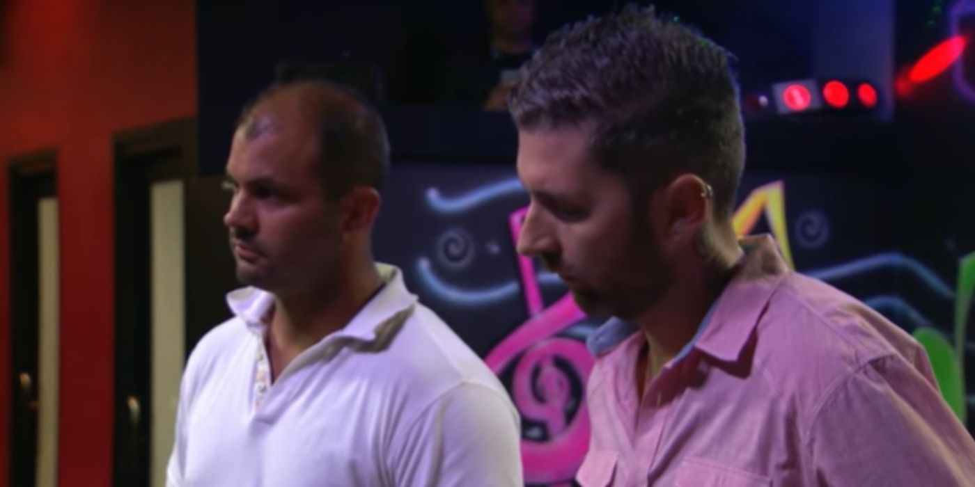 Os donos do bar do episódio Bug Bite de Bar Rescue