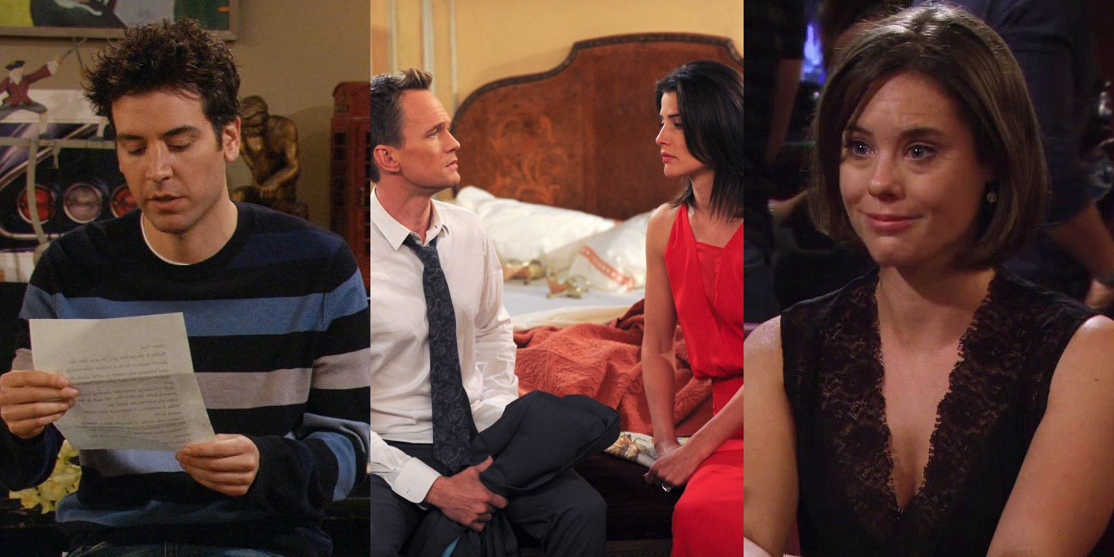 Featured image for moments that foreshadowed Barney and Robin's divorce in How I Met Your Mother.