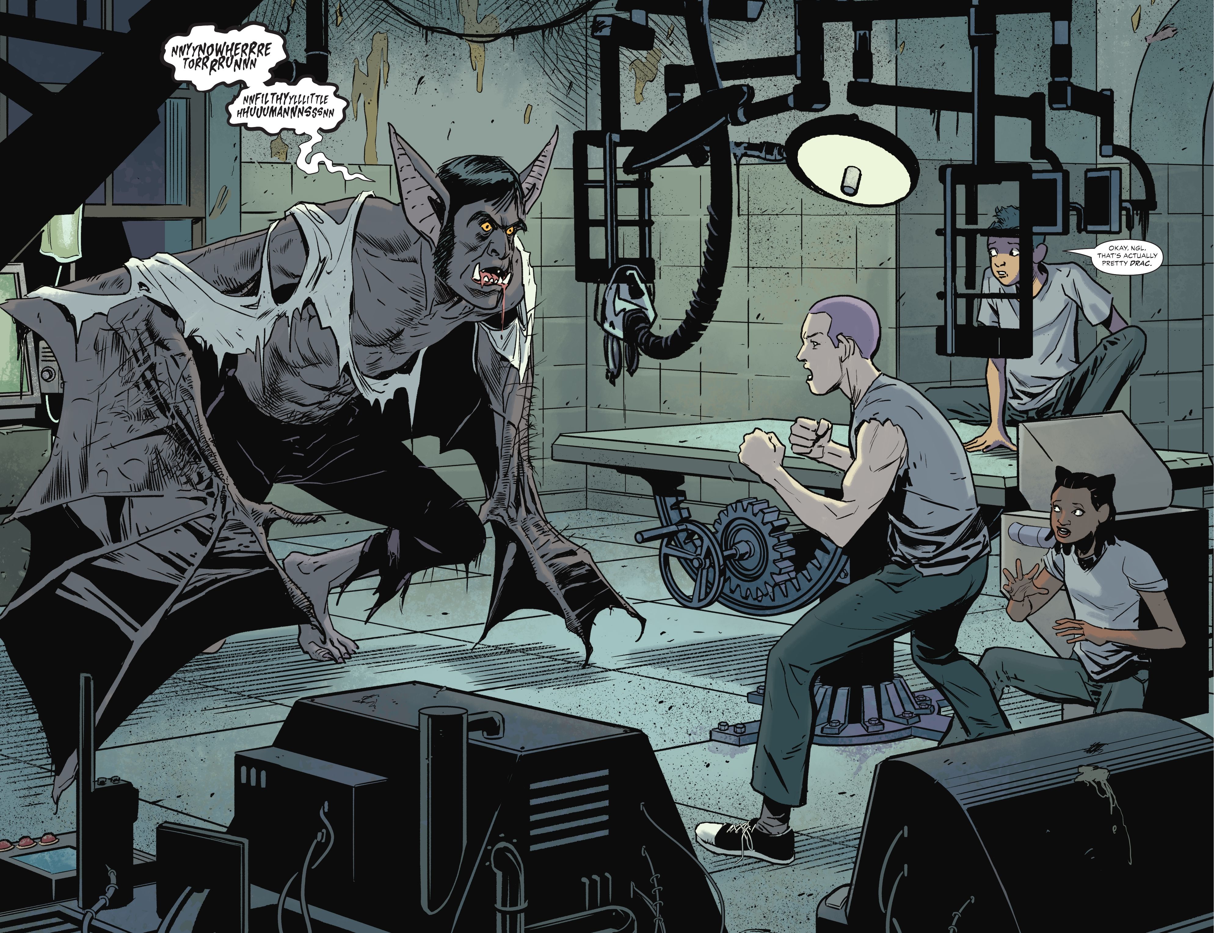 Bat Creature Super Soldier Serum