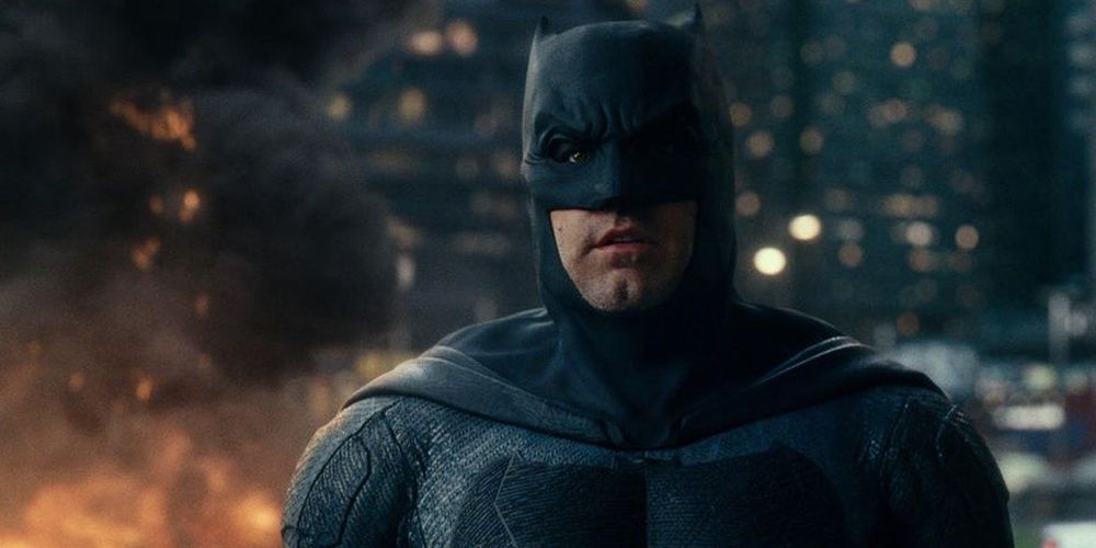 Batman looks shocked in The Justice League
