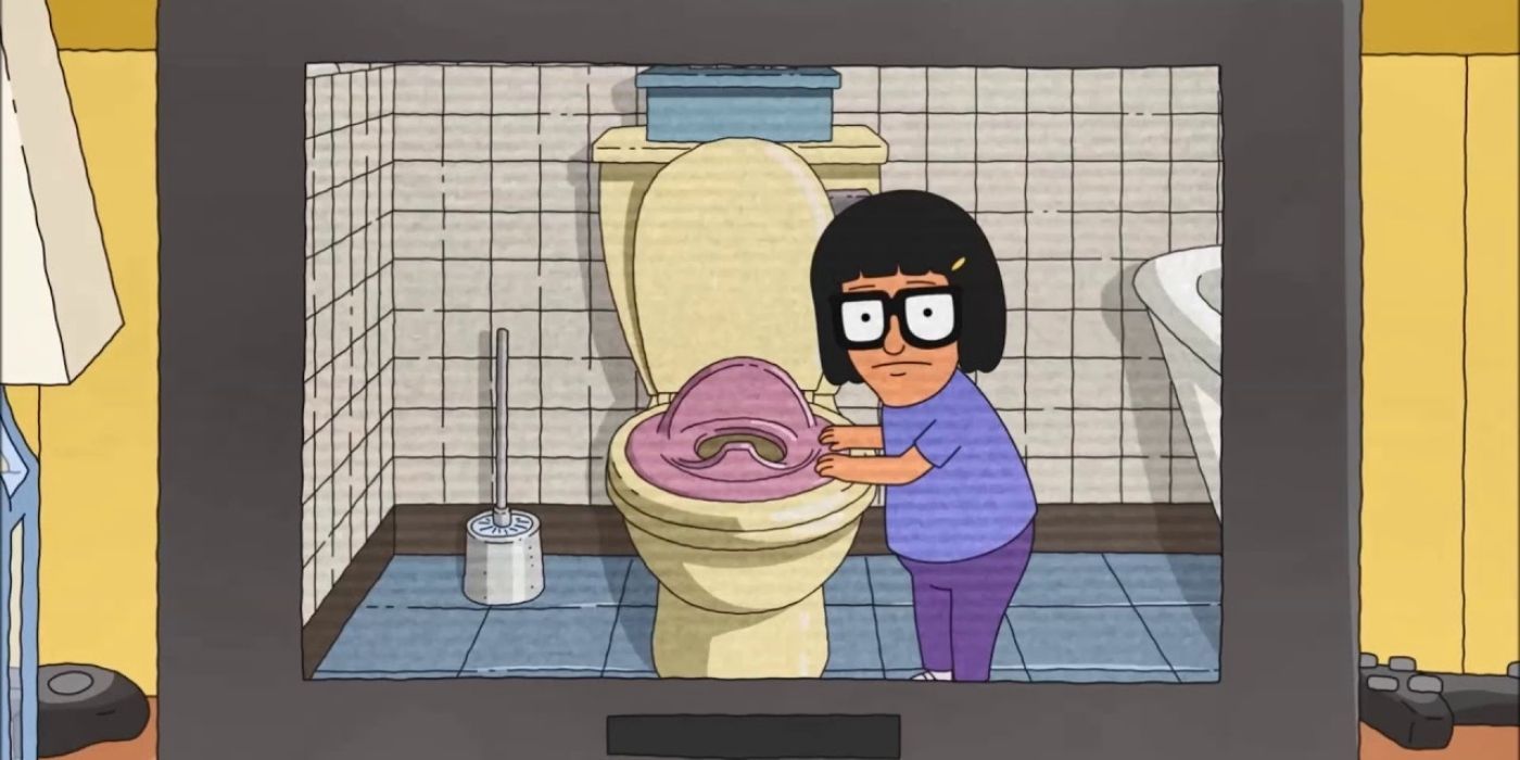 Baby Tina sings to her poop in Bob's Burgers