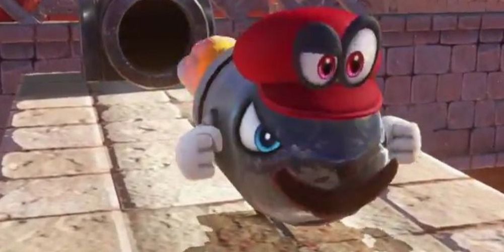 Bullet Bill Mario in Super Mario Odyssey