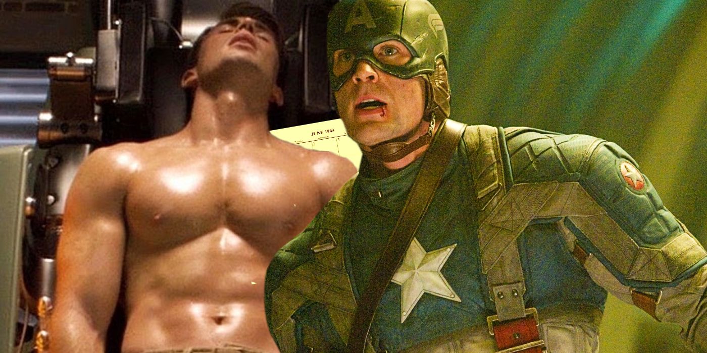 Captain America The First Avenger Steve Rogers Transformation