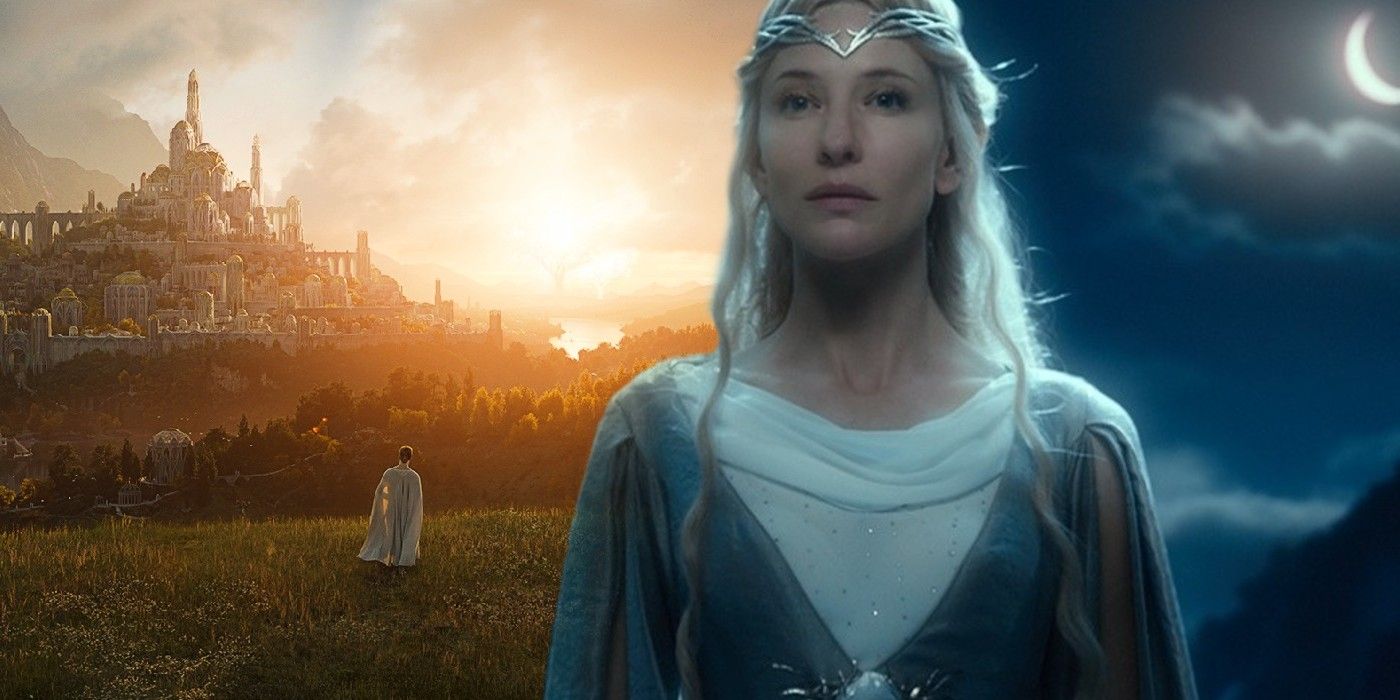 Cate Blanchett as Galadriel in Lord of the Rings and Valinor Amazon