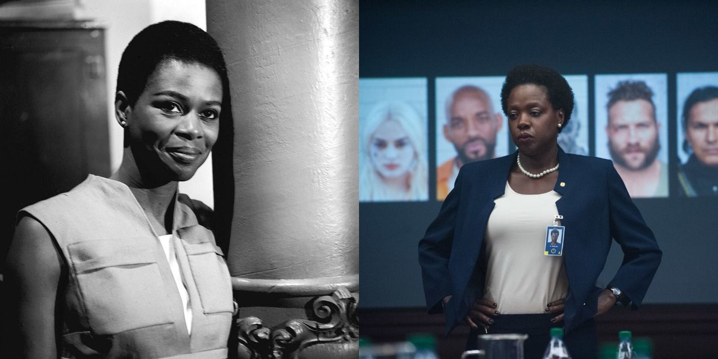 Cicely Tyson and Amanda Waller in The Suicide Squad.