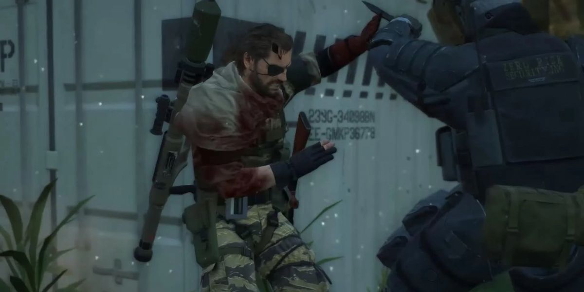 Hand to hand combat in Metal Gear Solid V.