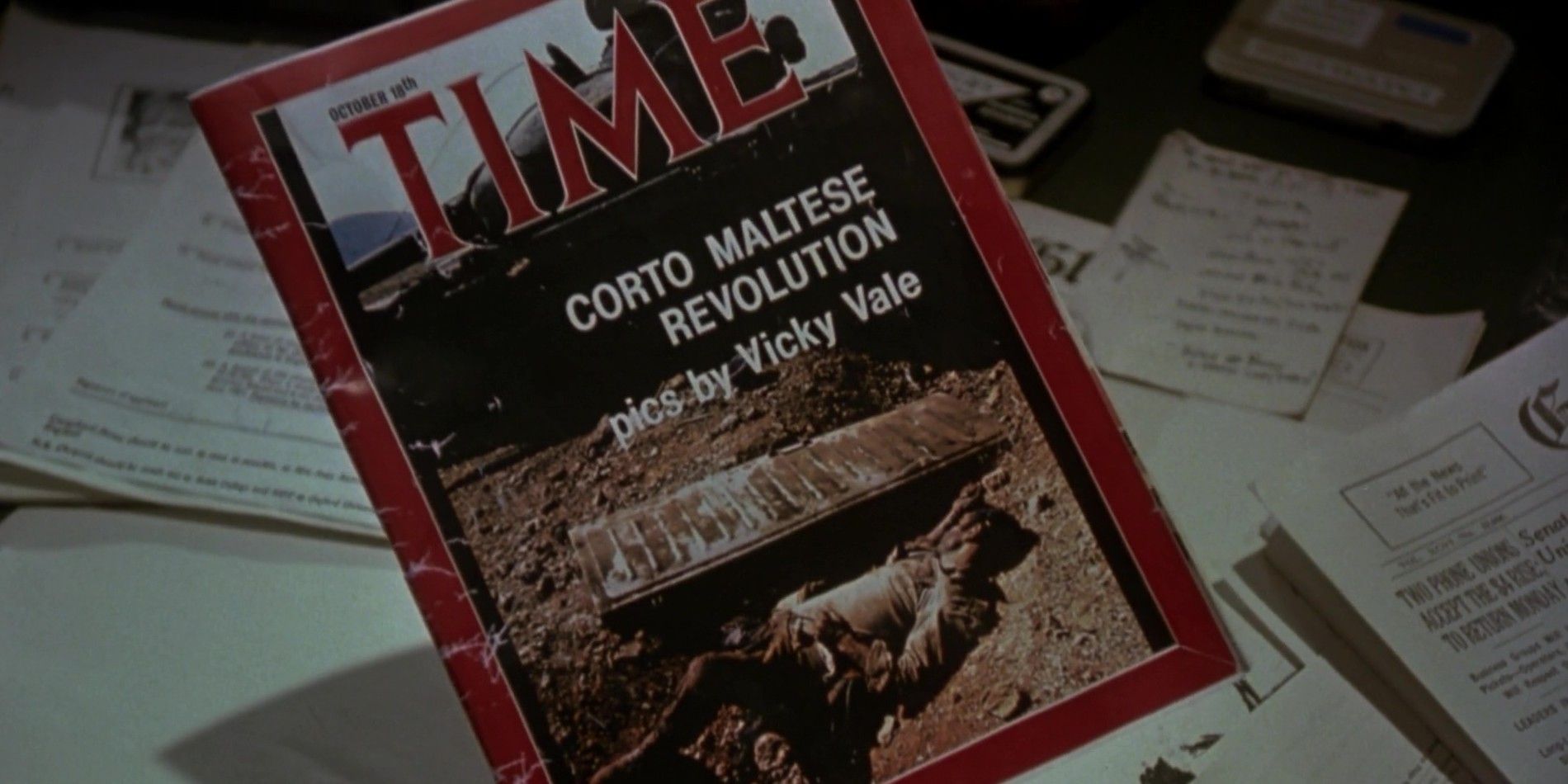 Corto Maltese Connection in Batman 1989