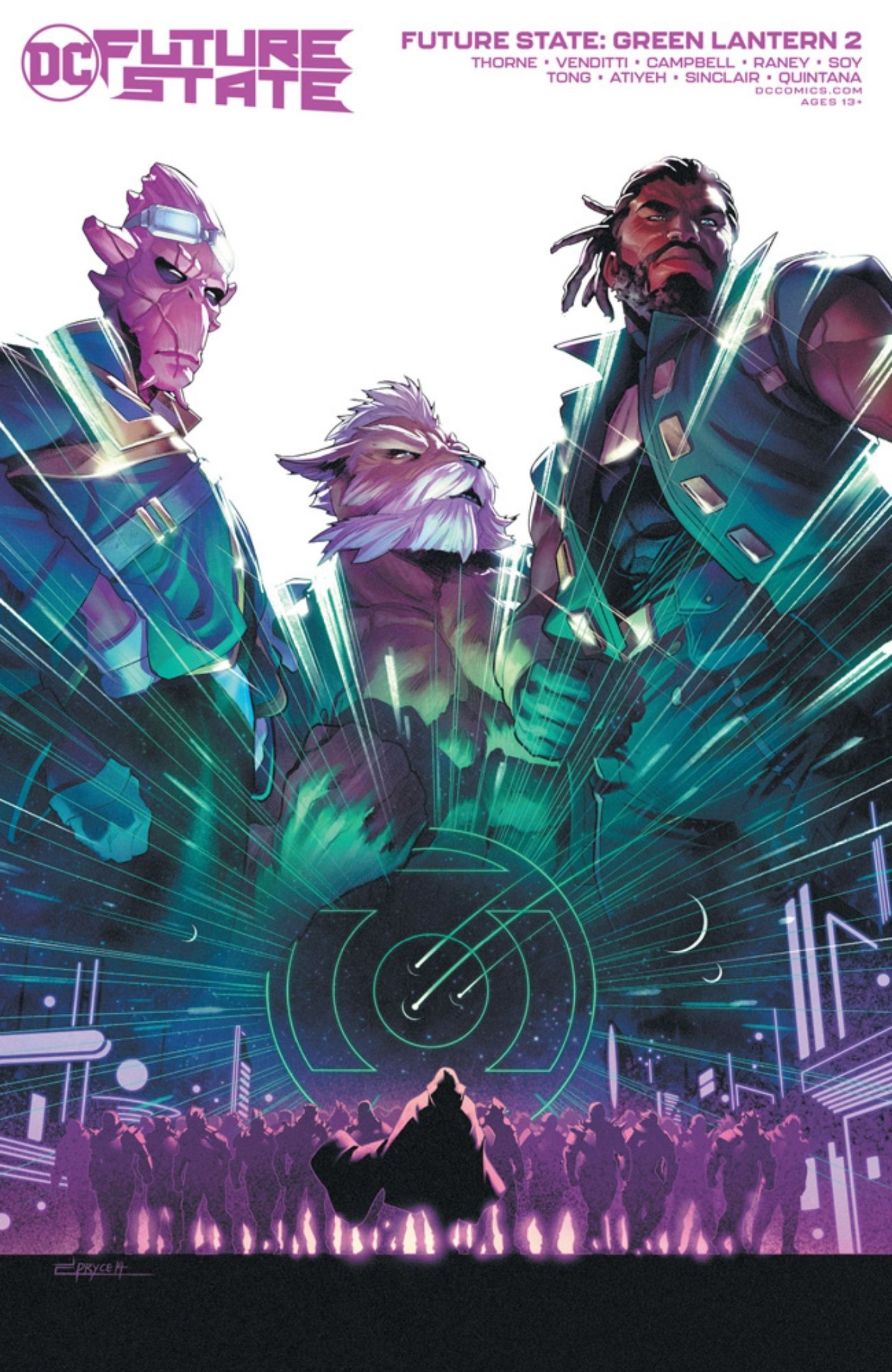 The cover to Future State Green Lantern #2
