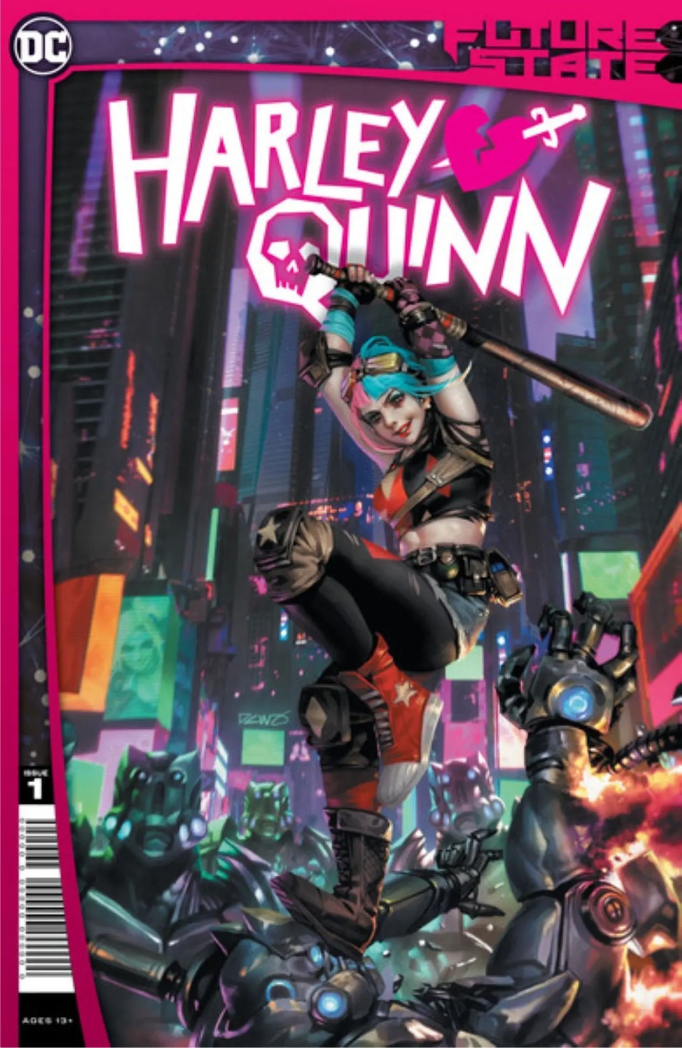 Cover for Future State Harley Quinn #1