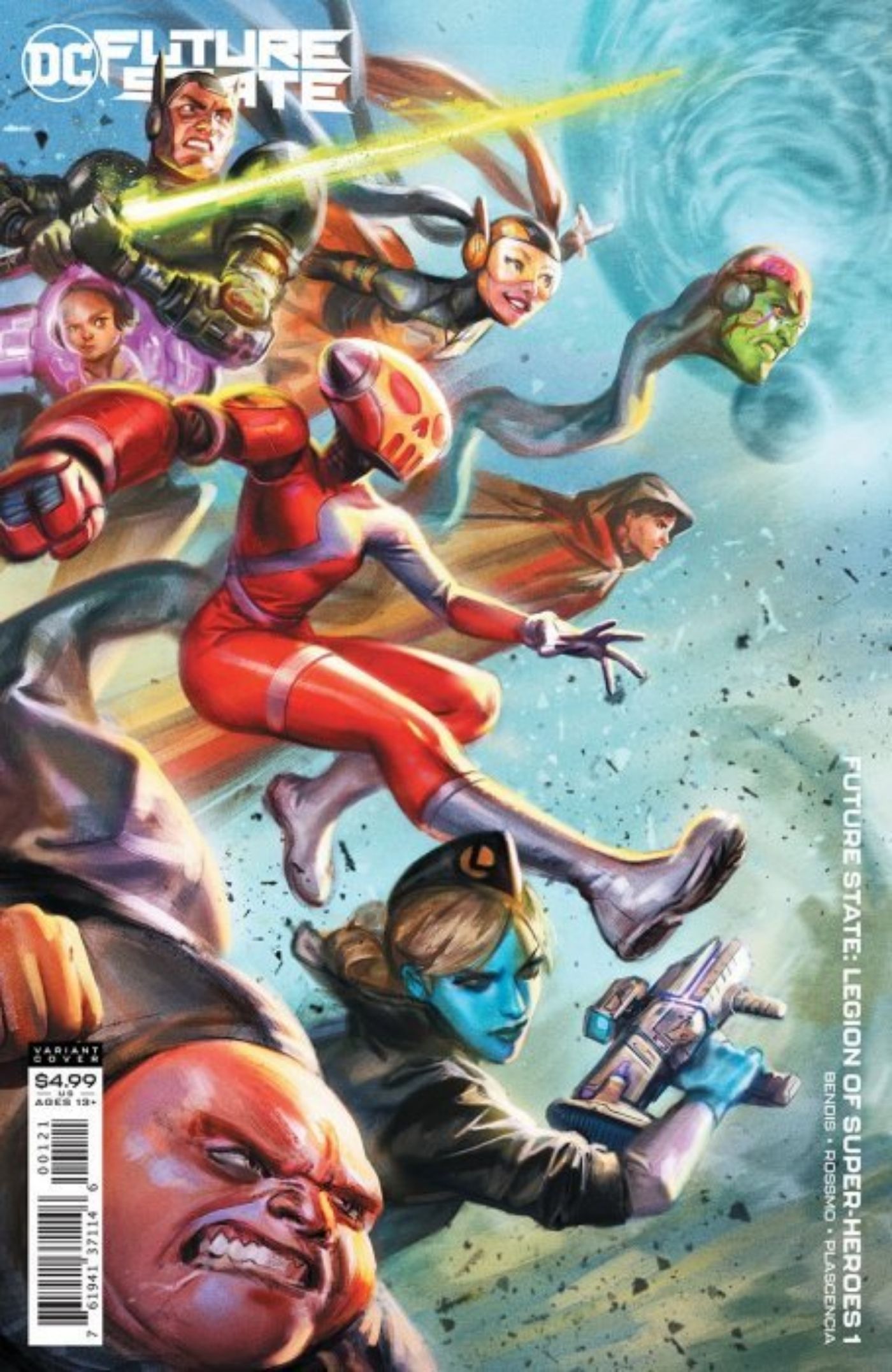 The cover to Future State Legion of Superheroes #1