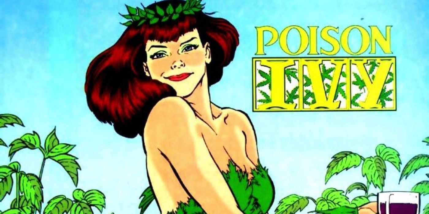 Poison Ivy as seen in the Silver Age of comic books