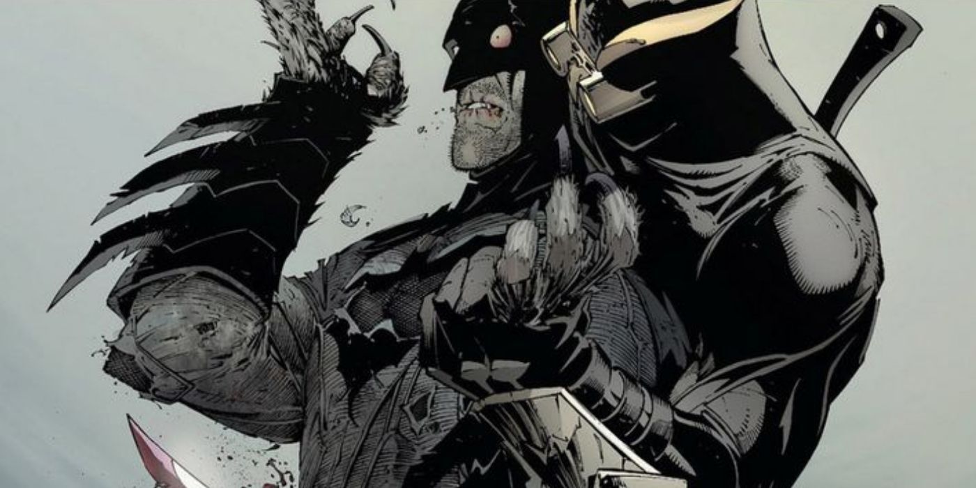 The Talos stabs Batman in DC Comics